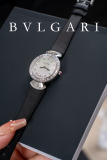 Bvlgari New Women's Inlaid Round Quartz Watch