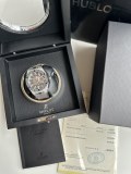 HUBLOT New Big Bang Ferrari Carbon Fiber Leather Watch