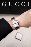 Gucci New Simple Double G Round Quartz Watch