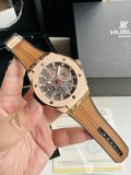 HUBLOT New Big Bang Ferrari Carbon Fiber Leather Watch