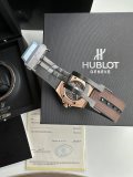 HUBLOT New Big Bang Ferrari Carbon Fiber Leather Watch