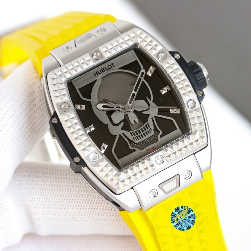 HUBLOT Soul Series Men's Square Hourglass Bead Watch