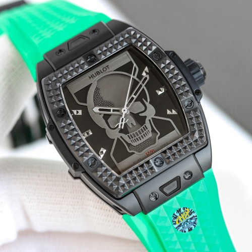HUBLOT Soul Series Men's Square Hourglass Bead Watch