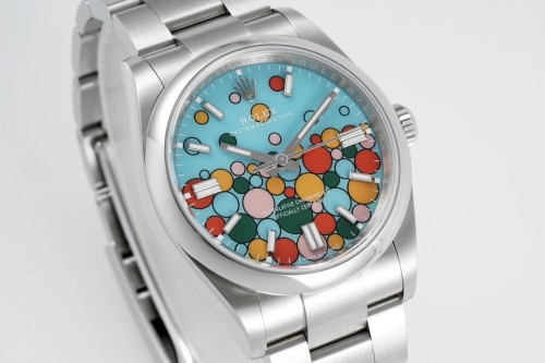 Rolex Fashion Couple Oyster Perpetual Balloon Disc Mechanical Watch
