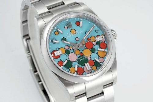 Rolex Fashion Couple Oyster Perpetual Balloon Disc Mechanical Watch