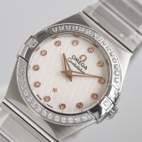 OMEGA Constellation Series Eternal Classic Diamond Set Quartz Watch