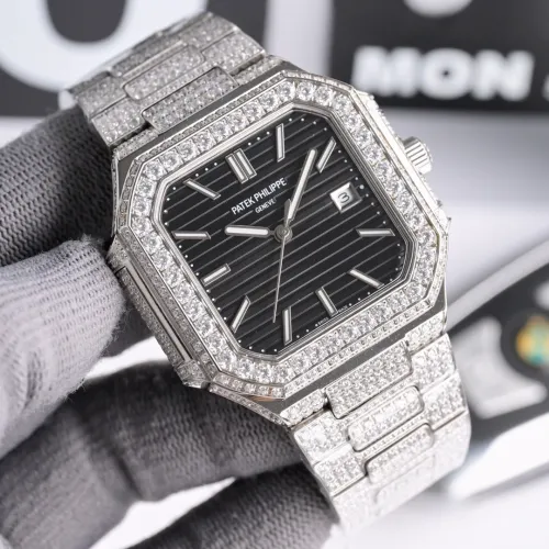 Patek Philippe Cubitus Series New Full Diamond Quartz Watch