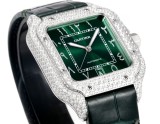 Cartier Sandus Full Diamond Belt Automatic Mechanical Watch