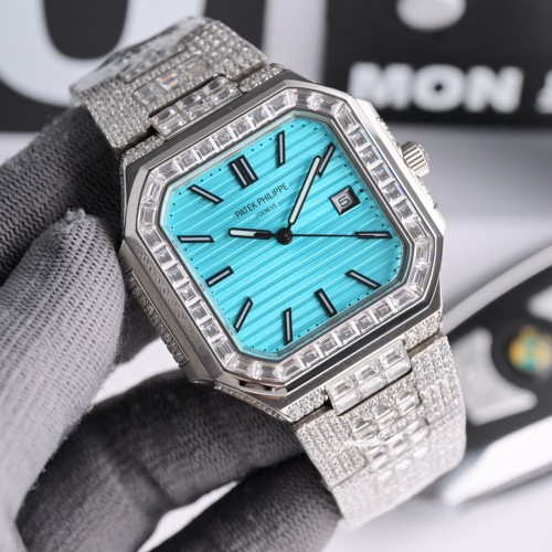 Patek Philippe Cubitus Series New Full Diamond Quartz Watch