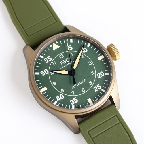 IWC Pilot Series Mighty Men's Night Light Mechanical Watch