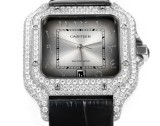 Cartier Sandus Full Diamond Belt Automatic Mechanical Watch