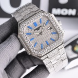 Patek Philippe Cubitus Series New Full Diamond Quartz Watch
