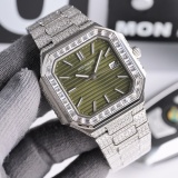 Patek Philippe Cubitus Series New Full Diamond Quartz Watch