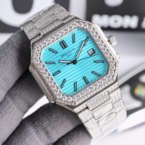 Patek Philippe Cubitus Series New Full Diamond Quartz Watch
