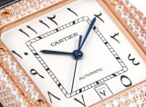 Cartier Sandus Full Diamond Belt Automatic Mechanical Watch