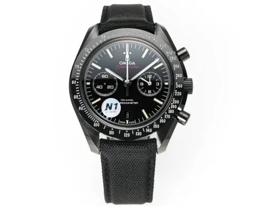 OMEGA Moon Dark Side Series Men's Multi Functional Mechanical Ceramic Watch