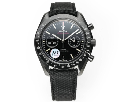 OMEGA Moon Dark Side Series Men's Multi Functional Mechanical Ceramic Watch