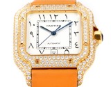 Cartier Sandus Full Diamond Belt Automatic Mechanical Watch