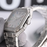 Patek Philippe Cubitus Series New Full Diamond Quartz Watch