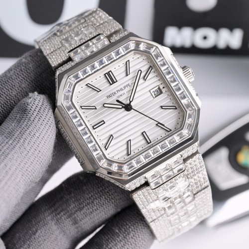 Patek Philippe Cubitus Series New Full Diamond Quartz Watch