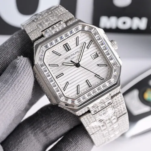 Patek Philippe Cubitus Series New Full Diamond Quartz Watch