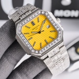 Patek Philippe Cubitus Series New Full Diamond Quartz Watch