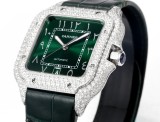 Cartier Sandus Full Diamond Belt Automatic Mechanical Watch