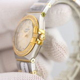 OMEGA Constellation Series Eternal Classic Diamond Set Quartz Watch