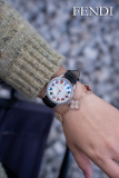 Fendi Fashion Crazy Carats Series Color Changing Jewelry Women's Watch