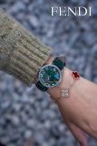 Fendi Fashion Crazy Carats Series Color Changing Jewelry Women's Watch