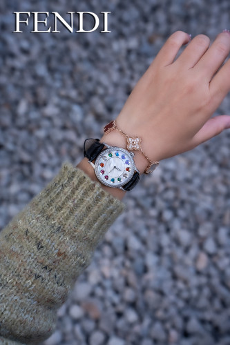 Fendi Fashion Crazy Carats Series Color Changing Jewelry Women's Watch