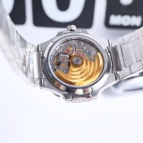 Patek Philippe Nautilus Series Women's Full Diamond Automatic Mechanical Quartz Watch
