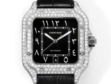 Cartier Sandus Full Diamond Belt Automatic Mechanical Watch