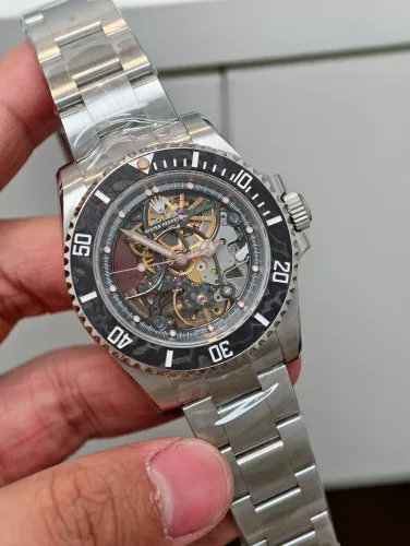 Rolex Fashion Fully Hollowed One Piece Watch