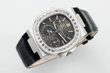 Patek Philippe Square Diamond Calendar Belt Automatic Mechanical Watch