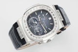 Patek Philippe Square Diamond Calendar Belt Automatic Mechanical Watch