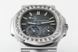 Patek Philippe Square Diamond Calendar Belt Automatic Mechanical Watch