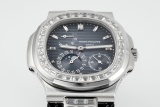 Patek Philippe Square Diamond Calendar Belt Automatic Mechanical Watch