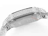 Cartier Sandus Men's Full Diamond Automatic Mechanical Watch