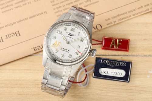 LONGINES Pioneer Series Five Star General Business Stainless Steel Strap Watch