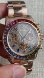 Rolex Rainbow Diamond Series Automatic Mechanical Quartz Wrist Watch
