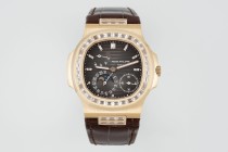 Patek Philippe Square Diamond Calendar Belt Automatic Mechanical Watch