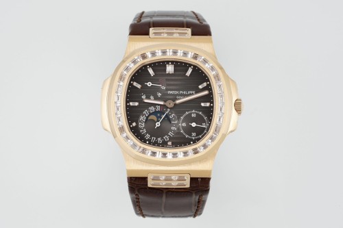 Patek Philippe Square Diamond Calendar Belt Automatic Mechanical Watch