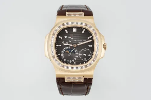 Patek Philippe Square Diamond Calendar Belt Automatic Mechanical Watch
