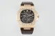 Patek Philippe Square Diamond Calendar Belt Automatic Mechanical Watch