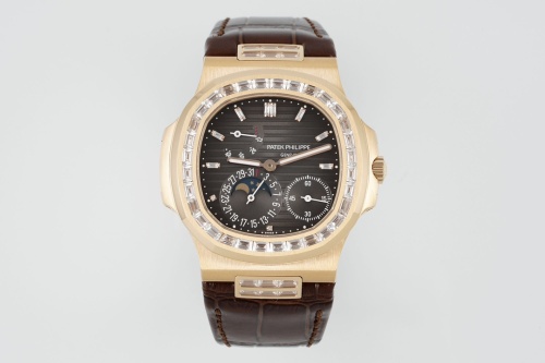 Patek Philippe Square Diamond Calendar Belt Automatic Mechanical Watch