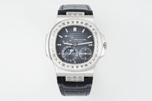 Patek Philippe Square Diamond Calendar Belt Automatic Mechanical Watch