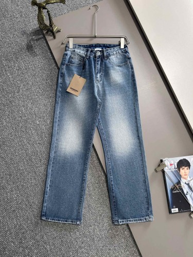 Burberry New Classic Versatile Jeans Casual Straight Pants