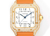 Cartier Sandus Full Diamond Belt Automatic Mechanical Watch