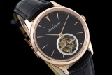 Jaeger LeCoultre Ultra Thin Master Series Automatic Mechanical Leather Watch 43MM